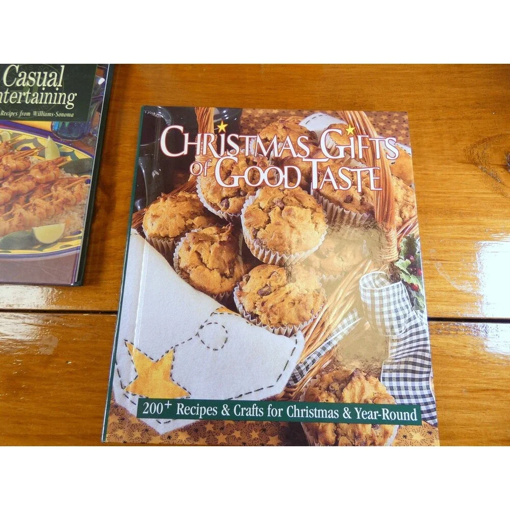 Williams Sonoma Kitchen Library Cookbooks 4 Lot Vintage HOLIDAY Time Life